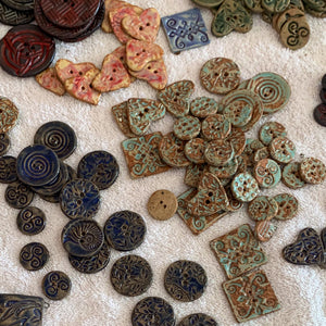 Clay Jewelry Creations: A 2-Session Pottery &amp; Jewelry Making Course at The Charming Orange