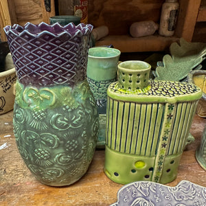 Whimsical Home &amp; Garden: A 4-Week Ceramics Journey