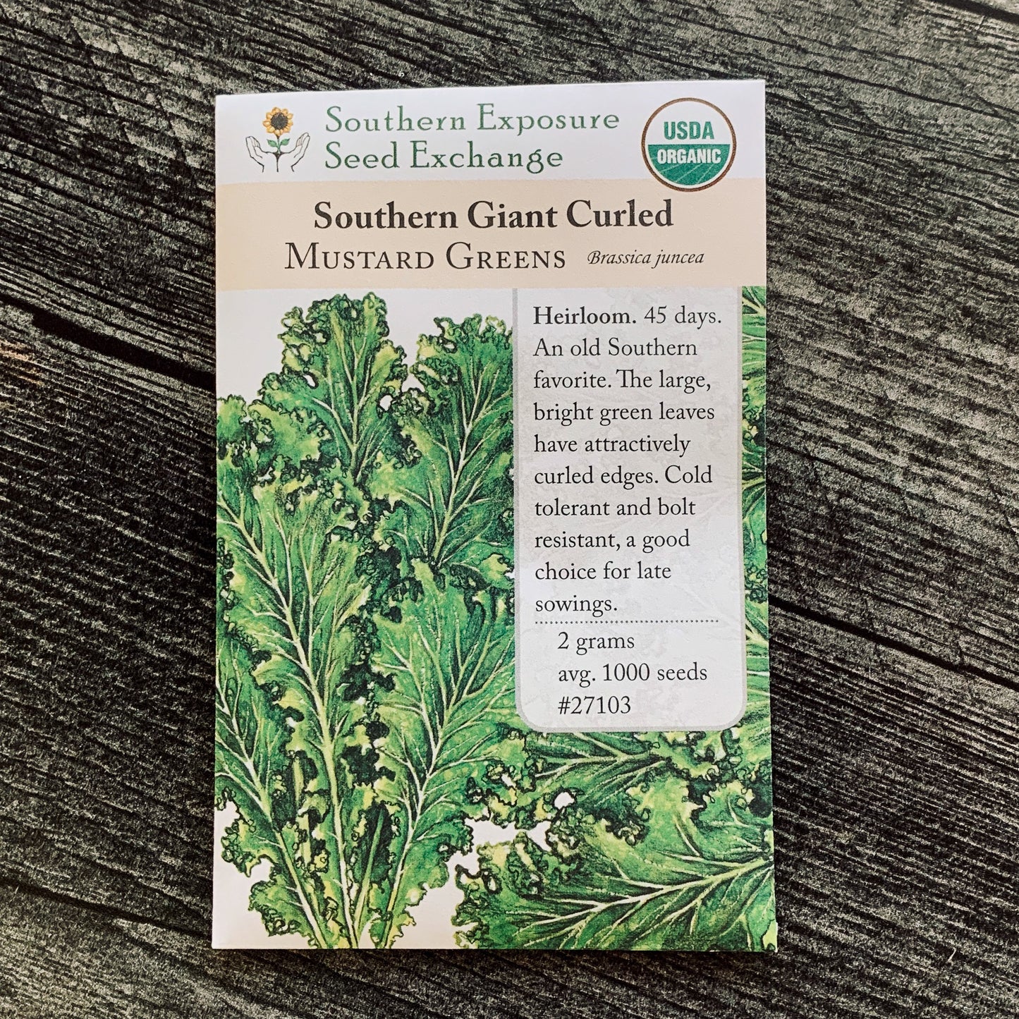Southern Giant Curled Mustard